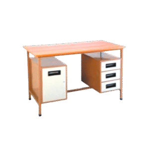 Steel Table – Double Storage Office Table (1350X750 mm)