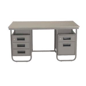Office Table – Double Storage Unit (1350X600 mm)
