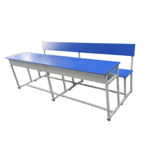 Integrated-desk-and-bench